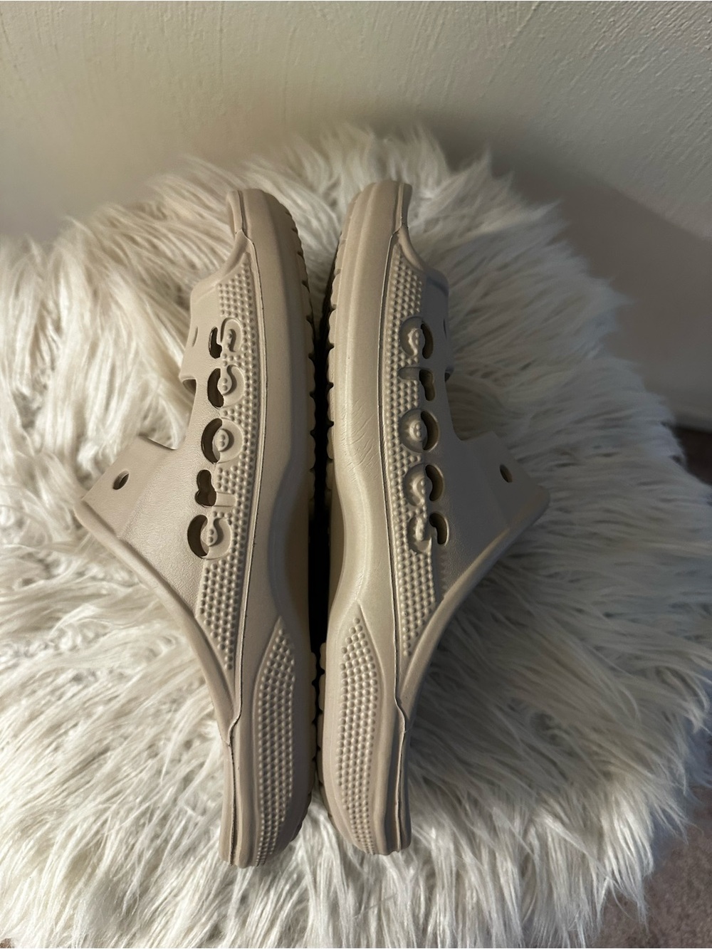 CROCS Women's Slip-On Clog in Light Beige